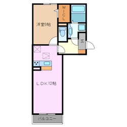 中川原駅 徒歩10分 2階の物件間取画像